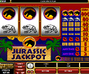 Leuke slotmachine: Jurassic Jackpot 
