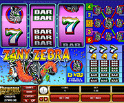 Nieuwe slotmachine: Zany Zebra 
